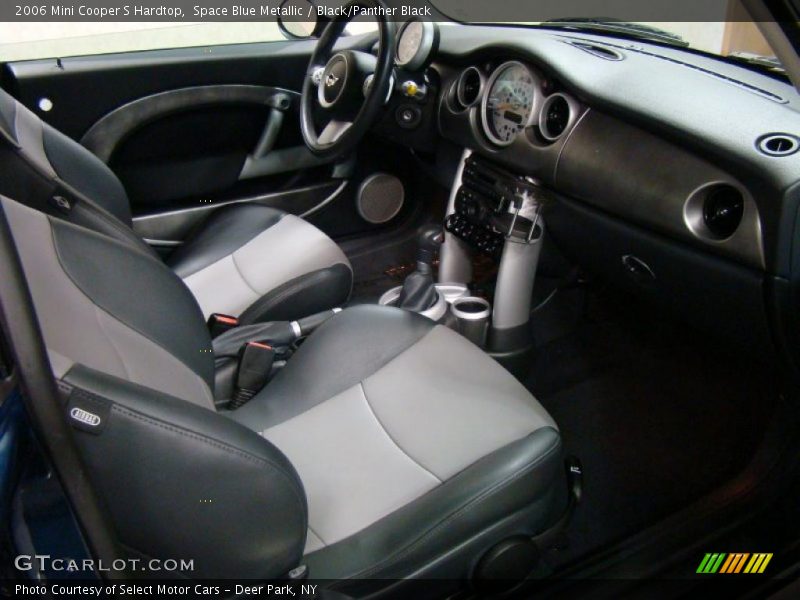 Space Blue Metallic / Black/Panther Black 2006 Mini Cooper S Hardtop