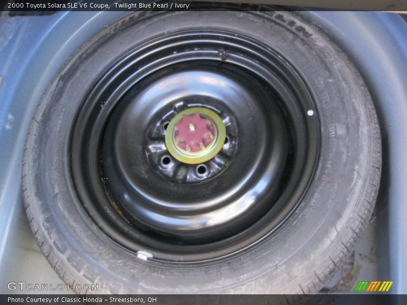 Twilight Blue Pearl / Ivory 2000 Toyota Solara SLE V6 Coupe