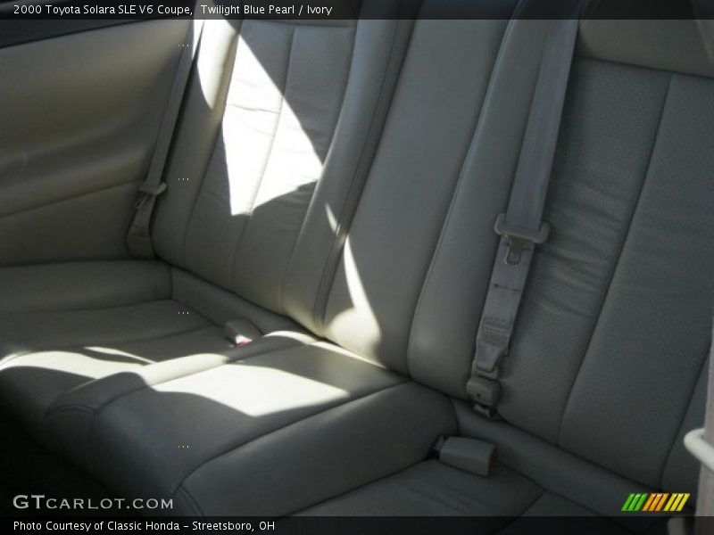 Twilight Blue Pearl / Ivory 2000 Toyota Solara SLE V6 Coupe