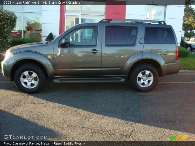 Storm Gray / Graphite 2008 Nissan Pathfinder S 4x4