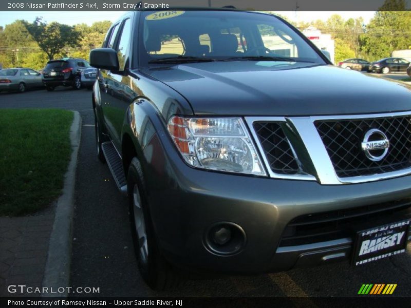 Storm Gray / Graphite 2008 Nissan Pathfinder S 4x4