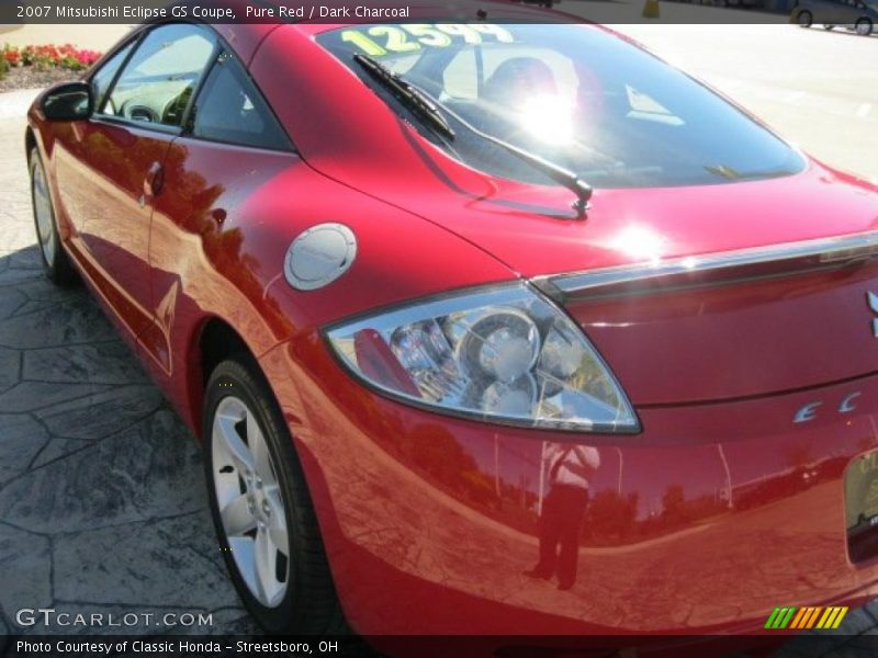 Pure Red / Dark Charcoal 2007 Mitsubishi Eclipse GS Coupe