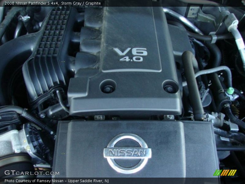 Storm Gray / Graphite 2008 Nissan Pathfinder S 4x4