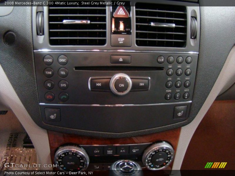 Steel Grey Metallic / Grey 2008 Mercedes-Benz C 300 4Matic Luxury