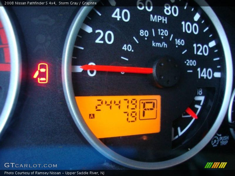 Storm Gray / Graphite 2008 Nissan Pathfinder S 4x4
