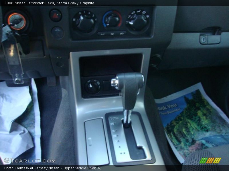 Storm Gray / Graphite 2008 Nissan Pathfinder S 4x4
