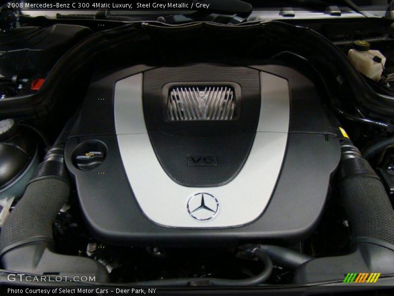 Steel Grey Metallic / Grey 2008 Mercedes-Benz C 300 4Matic Luxury