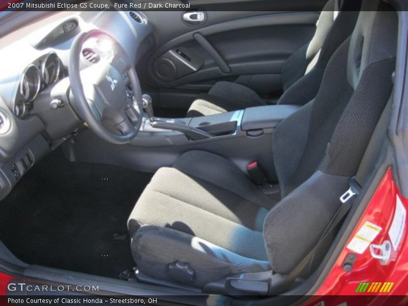 Pure Red / Dark Charcoal 2007 Mitsubishi Eclipse GS Coupe