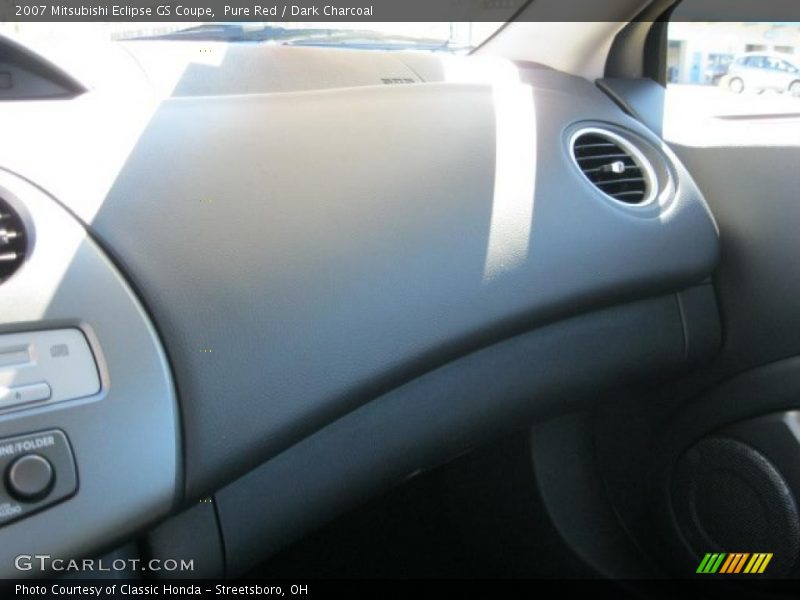 Pure Red / Dark Charcoal 2007 Mitsubishi Eclipse GS Coupe