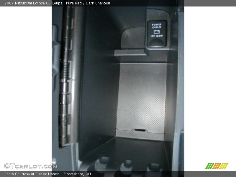 Pure Red / Dark Charcoal 2007 Mitsubishi Eclipse GS Coupe