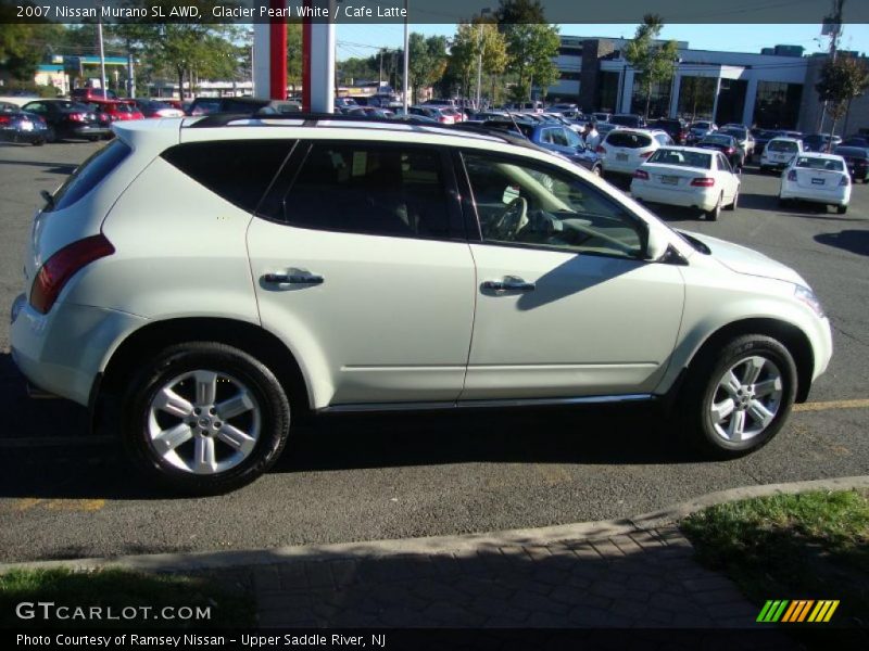 Glacier Pearl White / Cafe Latte 2007 Nissan Murano SL AWD
