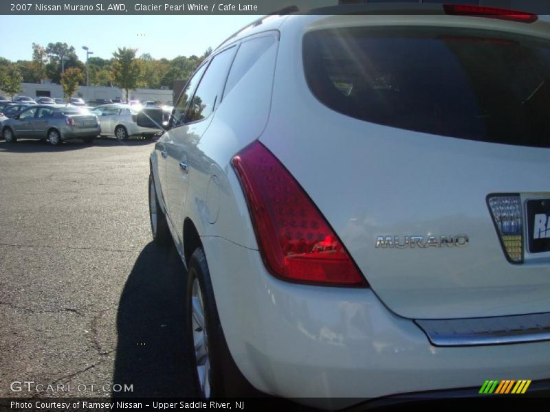 Glacier Pearl White / Cafe Latte 2007 Nissan Murano SL AWD