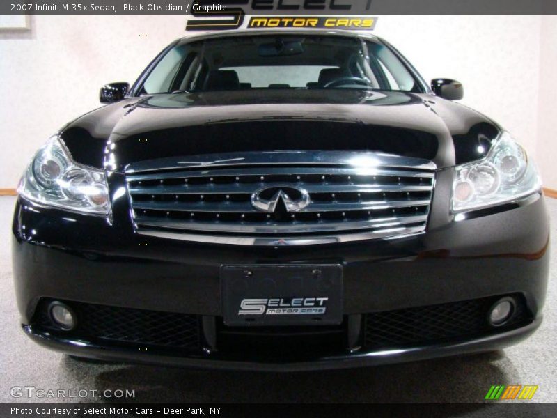 Black Obsidian / Graphite 2007 Infiniti M 35x Sedan