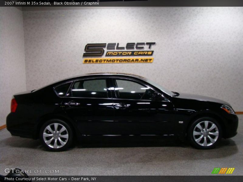 Black Obsidian / Graphite 2007 Infiniti M 35x Sedan