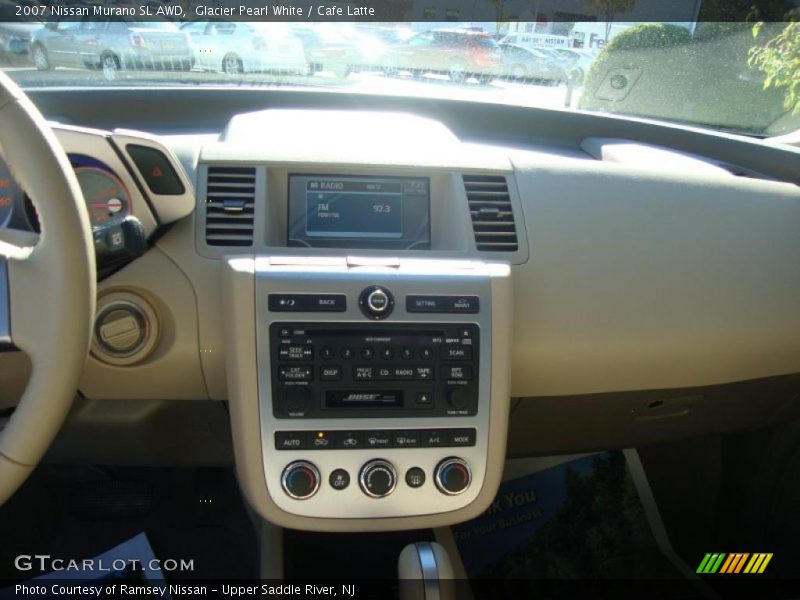 Glacier Pearl White / Cafe Latte 2007 Nissan Murano SL AWD