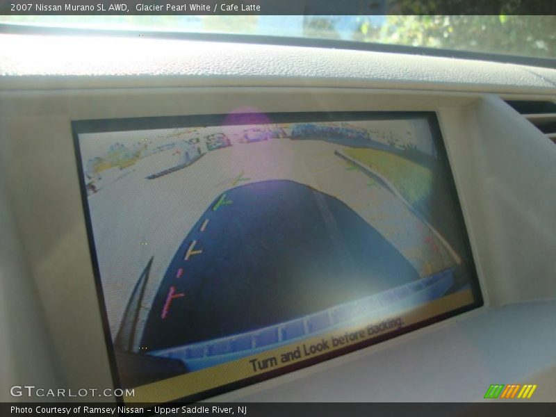 Glacier Pearl White / Cafe Latte 2007 Nissan Murano SL AWD