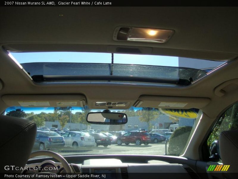 Glacier Pearl White / Cafe Latte 2007 Nissan Murano SL AWD