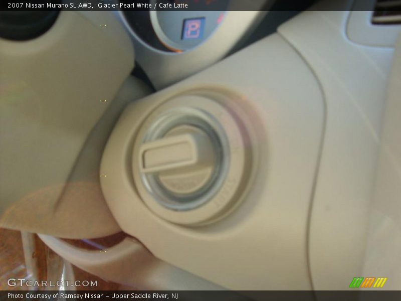 Glacier Pearl White / Cafe Latte 2007 Nissan Murano SL AWD