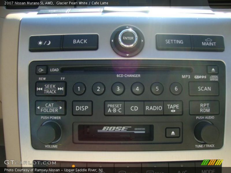 Glacier Pearl White / Cafe Latte 2007 Nissan Murano SL AWD