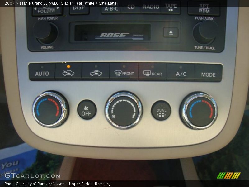 Glacier Pearl White / Cafe Latte 2007 Nissan Murano SL AWD