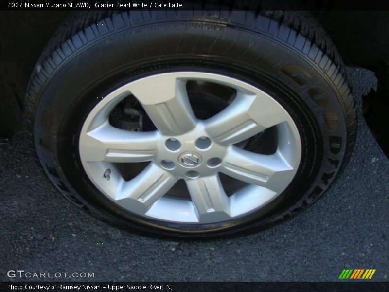 Glacier Pearl White / Cafe Latte 2007 Nissan Murano SL AWD