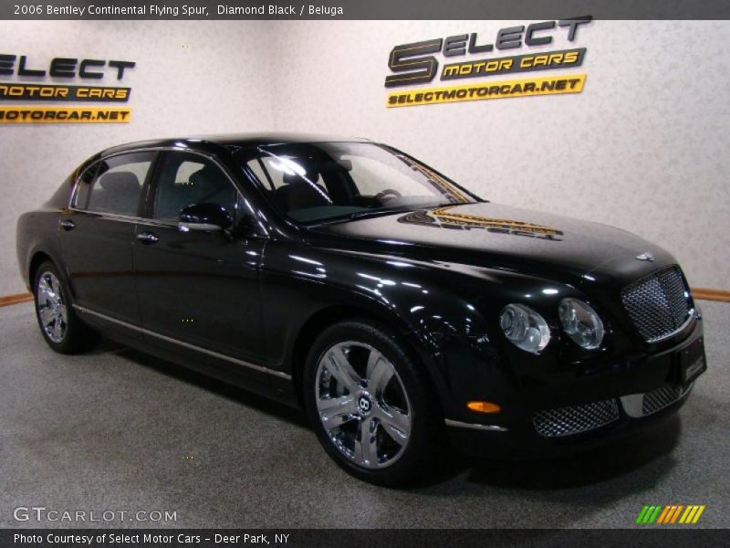 Diamond Black / Beluga 2006 Bentley Continental Flying Spur