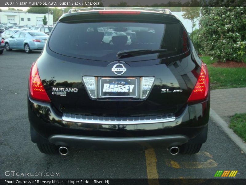 Super Black / Charcoal 2007 Nissan Murano SL AWD