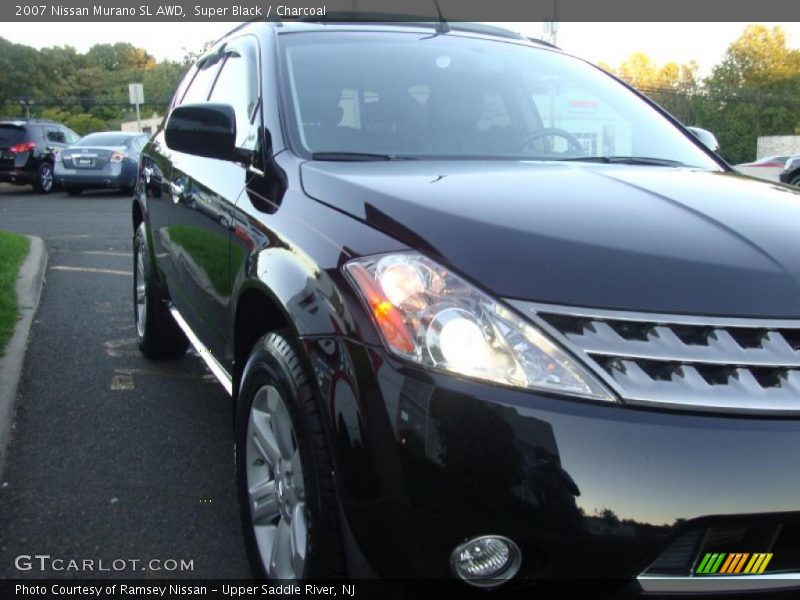 Super Black / Charcoal 2007 Nissan Murano SL AWD