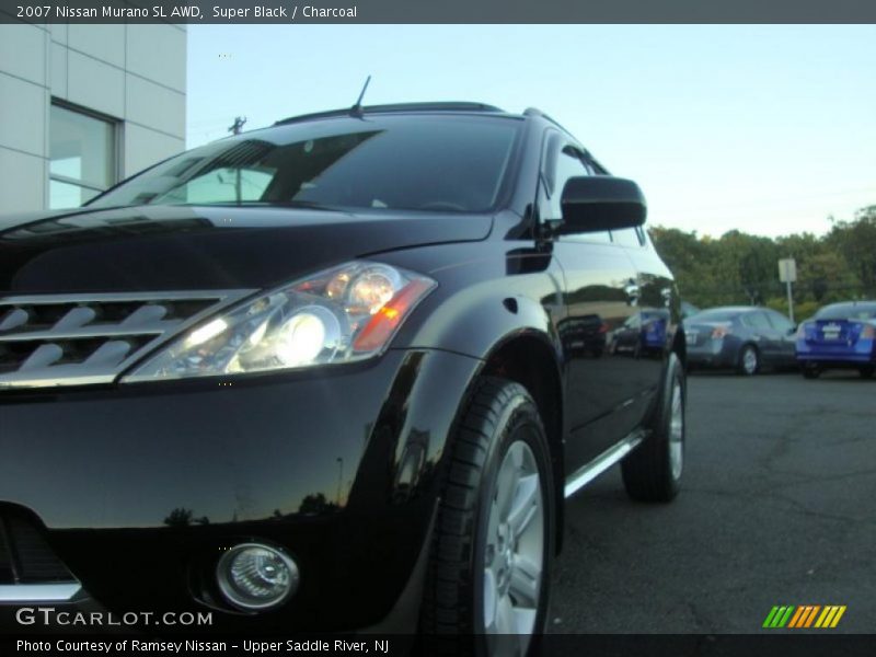 Super Black / Charcoal 2007 Nissan Murano SL AWD