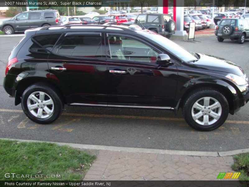 Super Black / Charcoal 2007 Nissan Murano SL AWD