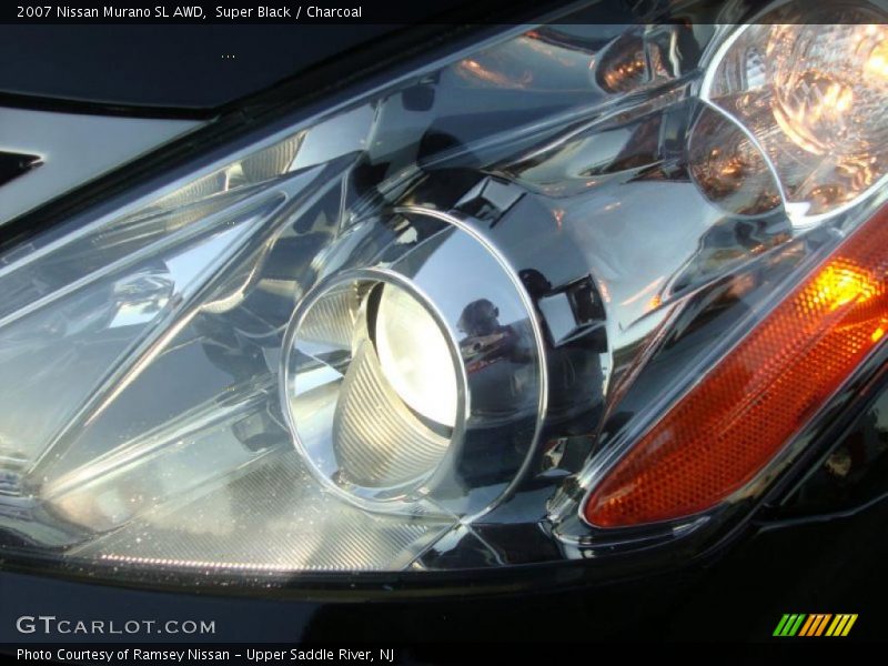 Super Black / Charcoal 2007 Nissan Murano SL AWD
