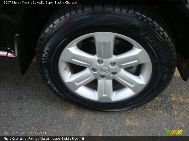 Super Black / Charcoal 2007 Nissan Murano SL AWD