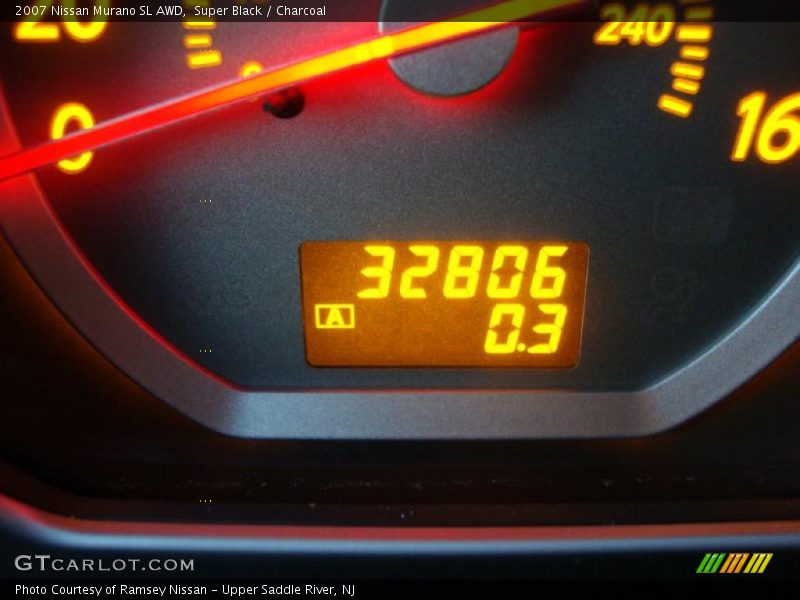Super Black / Charcoal 2007 Nissan Murano SL AWD