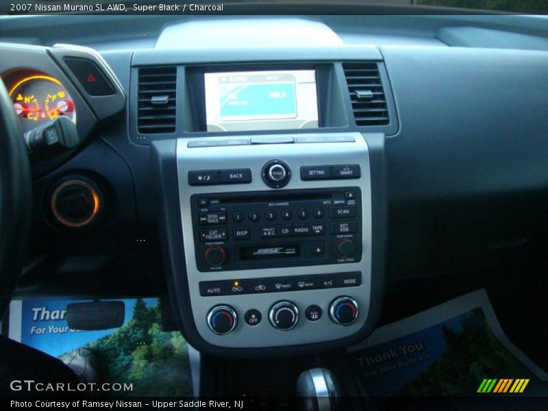 Super Black / Charcoal 2007 Nissan Murano SL AWD