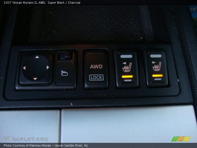 Super Black / Charcoal 2007 Nissan Murano SL AWD