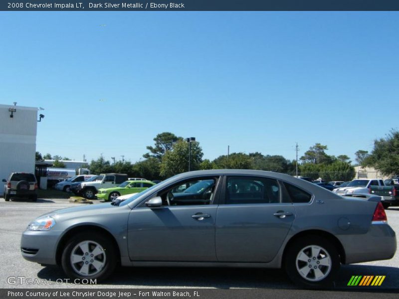 Dark Silver Metallic / Ebony Black 2008 Chevrolet Impala LT