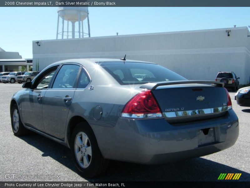 Dark Silver Metallic / Ebony Black 2008 Chevrolet Impala LT