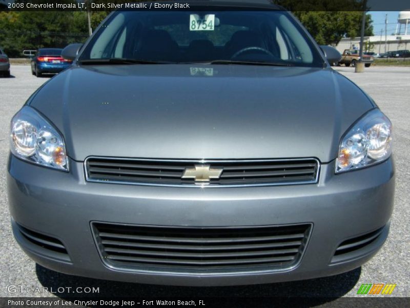 Dark Silver Metallic / Ebony Black 2008 Chevrolet Impala LT