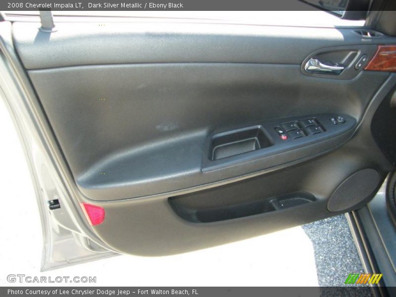 Dark Silver Metallic / Ebony Black 2008 Chevrolet Impala LT