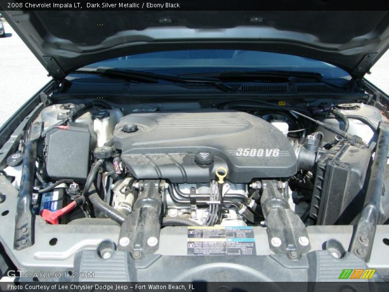 Dark Silver Metallic / Ebony Black 2008 Chevrolet Impala LT