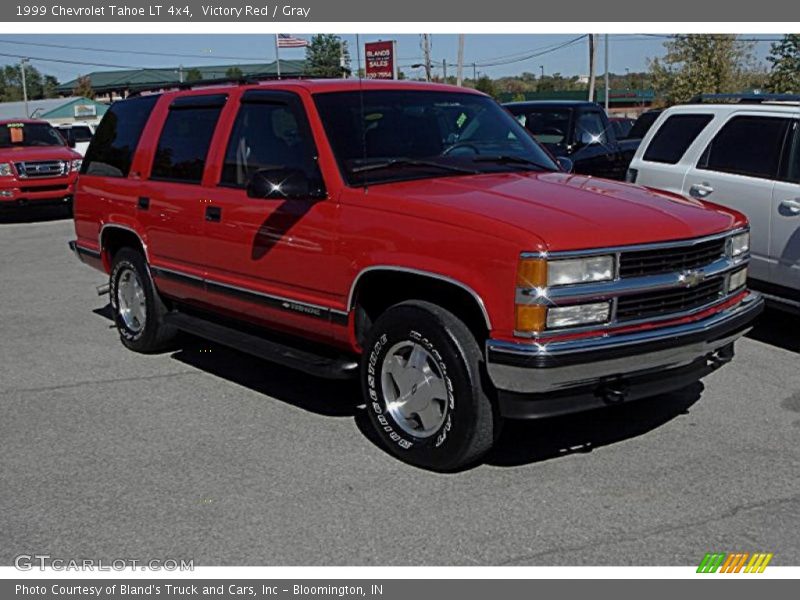 Victory Red / Gray 1999 Chevrolet Tahoe LT 4x4