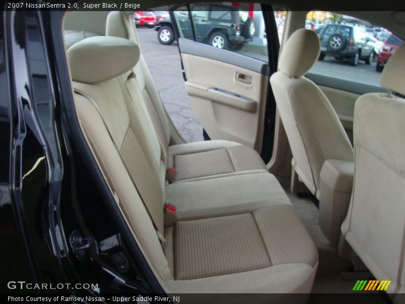 Super Black / Beige 2007 Nissan Sentra 2.0