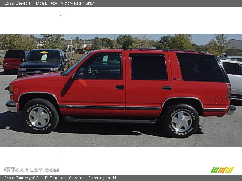 Victory Red / Gray 1999 Chevrolet Tahoe LT 4x4