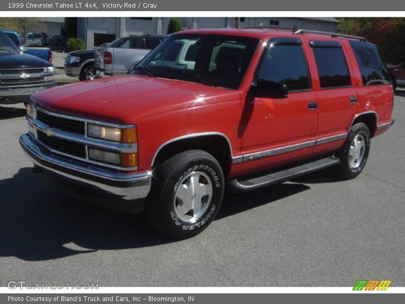 Victory Red / Gray 1999 Chevrolet Tahoe LT 4x4