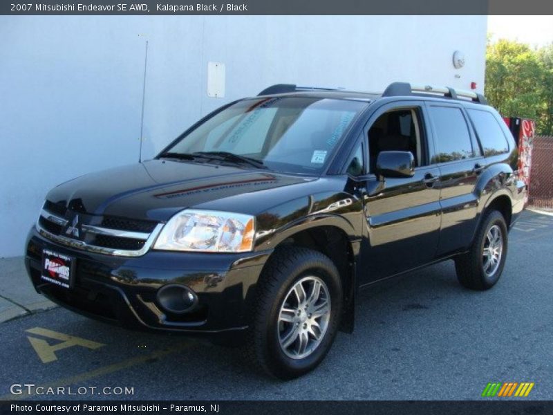 Kalapana Black / Black 2007 Mitsubishi Endeavor SE AWD