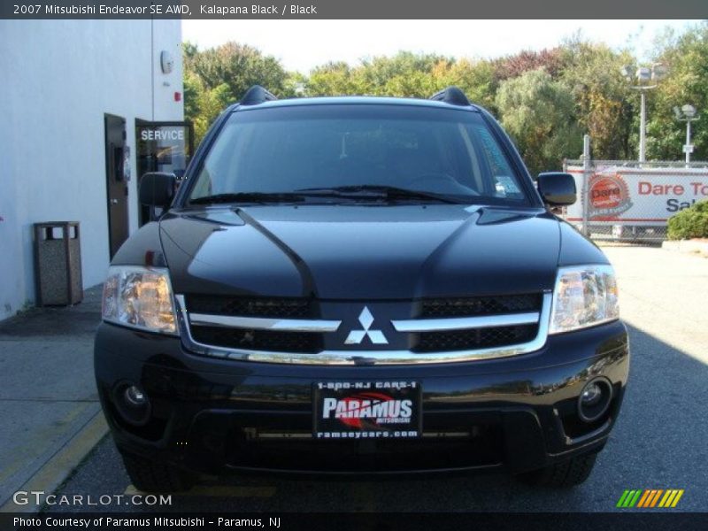 Kalapana Black / Black 2007 Mitsubishi Endeavor SE AWD