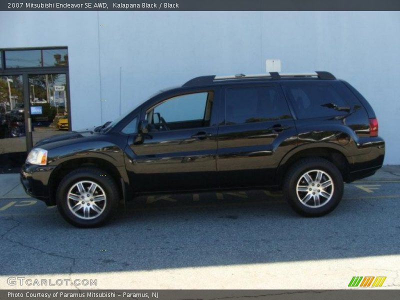 Kalapana Black / Black 2007 Mitsubishi Endeavor SE AWD