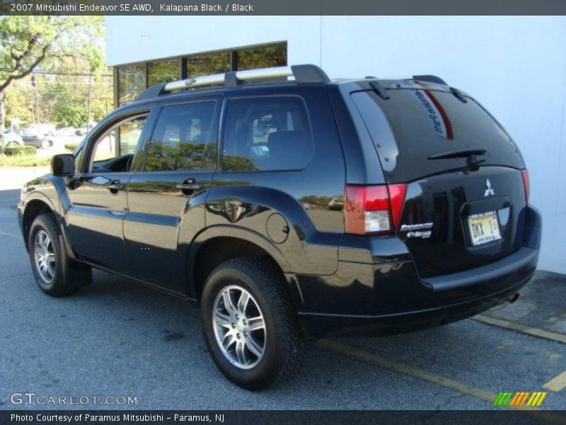 Kalapana Black / Black 2007 Mitsubishi Endeavor SE AWD