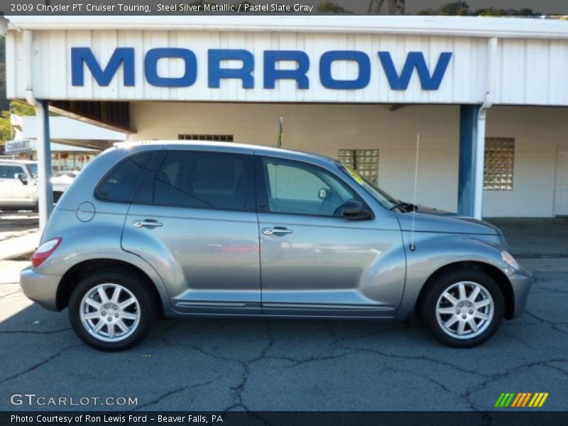 Steel Silver Metallic / Pastel Slate Gray 2009 Chrysler PT Cruiser Touring