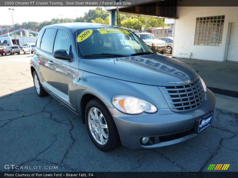 Steel Silver Metallic / Pastel Slate Gray 2009 Chrysler PT Cruiser Touring